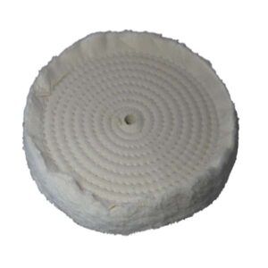 8 x half inch spiral sewn buffing wheel