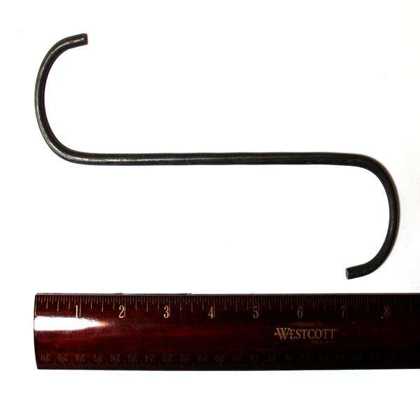 180 X 8 inch LONG S HOOK (25 COUNT)