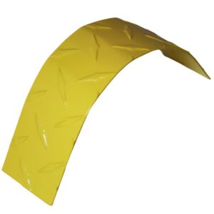 RAL 1012 Lemon Yellow powder coating on industrial equipment