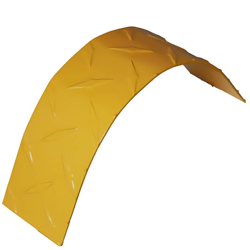 RAL 1032 Broom Yellow powder coat on industrial signage