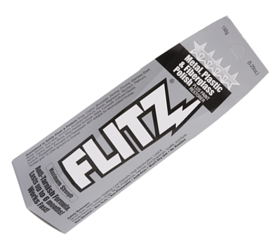 FLITZ CA 03518-6 Paste Metal Polish, Fiberglass & Paint Restorer