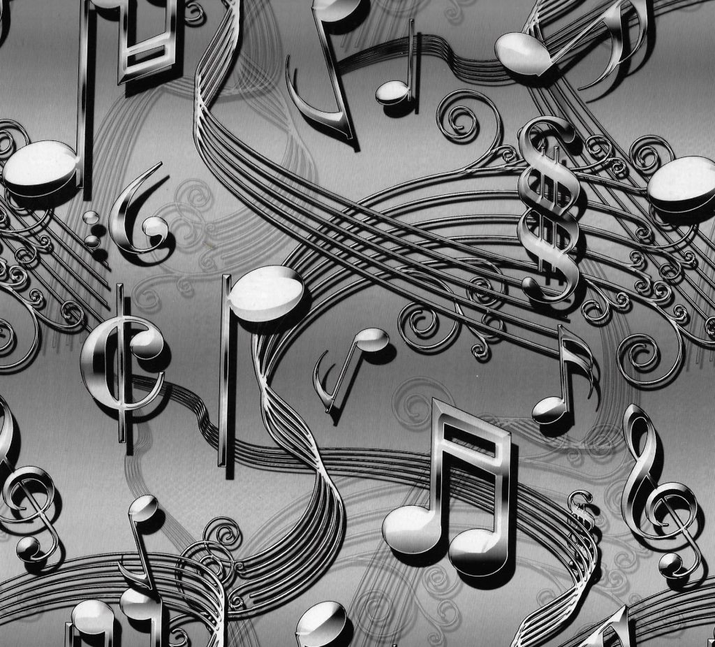 Music Notes (50cm) | Emerald Coatings