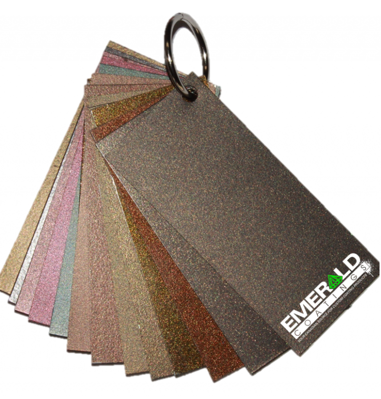 Powder coating swatch sets | Product categories | Emerald Coatings