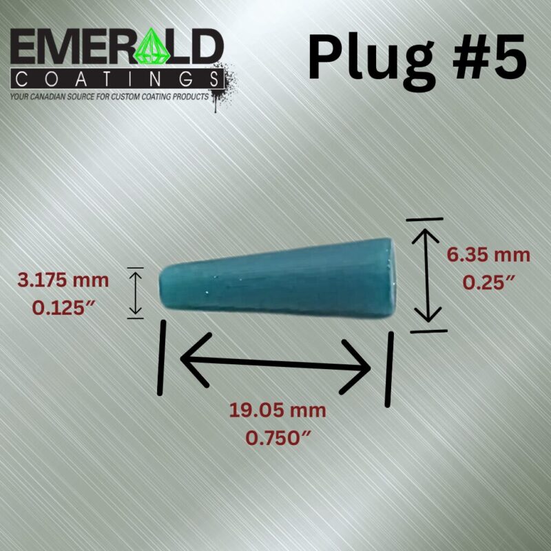 high-temperature silicone tapered plug 5