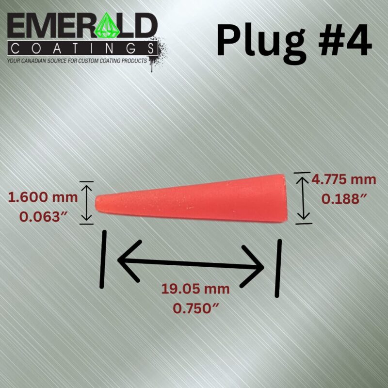 high-temperature silicone tapered plug 4 Canada